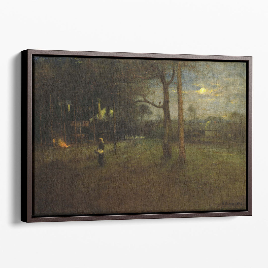 Moonlight, Tarpon Springs - Canvas Print Wall Art