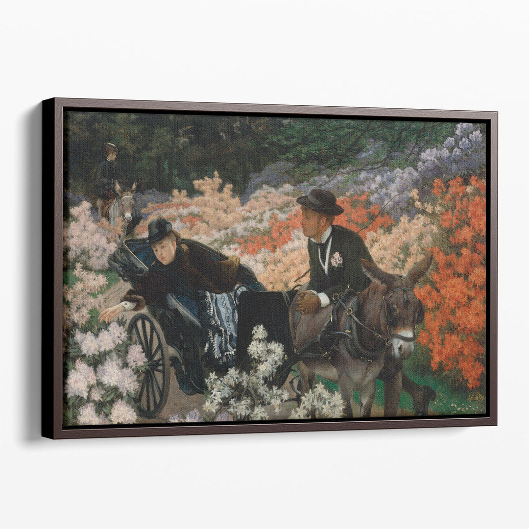 The Morning Ride - Canvas Print Wall Art