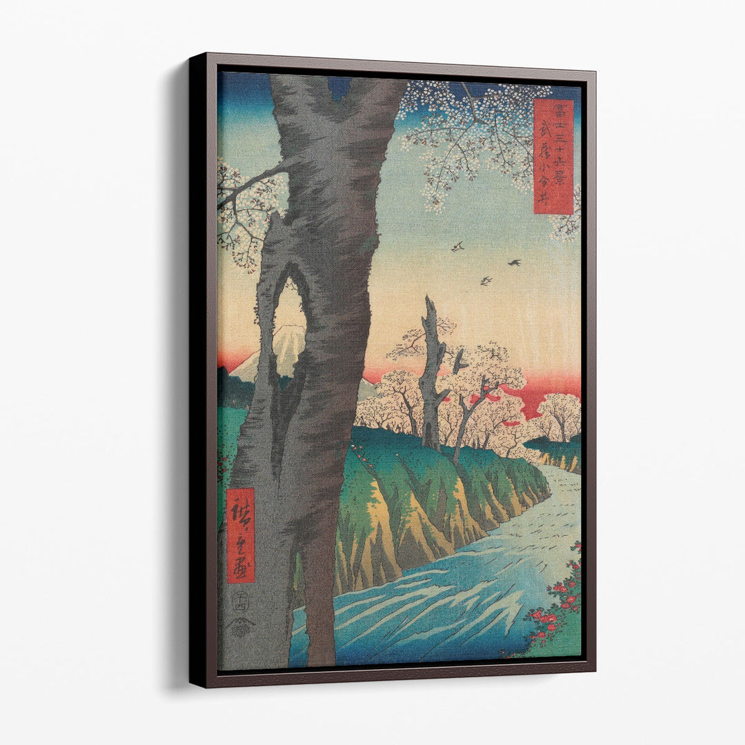 Koganei in Musashi Province - Canvas Print Wall Art