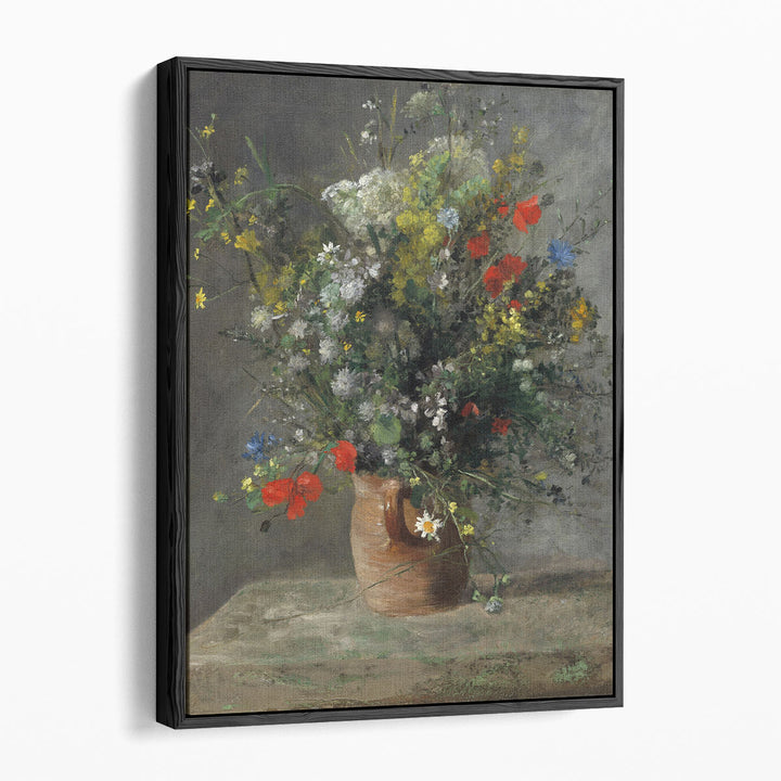 Flowers in a Vase, 1866 - Canvas Print Wall Art