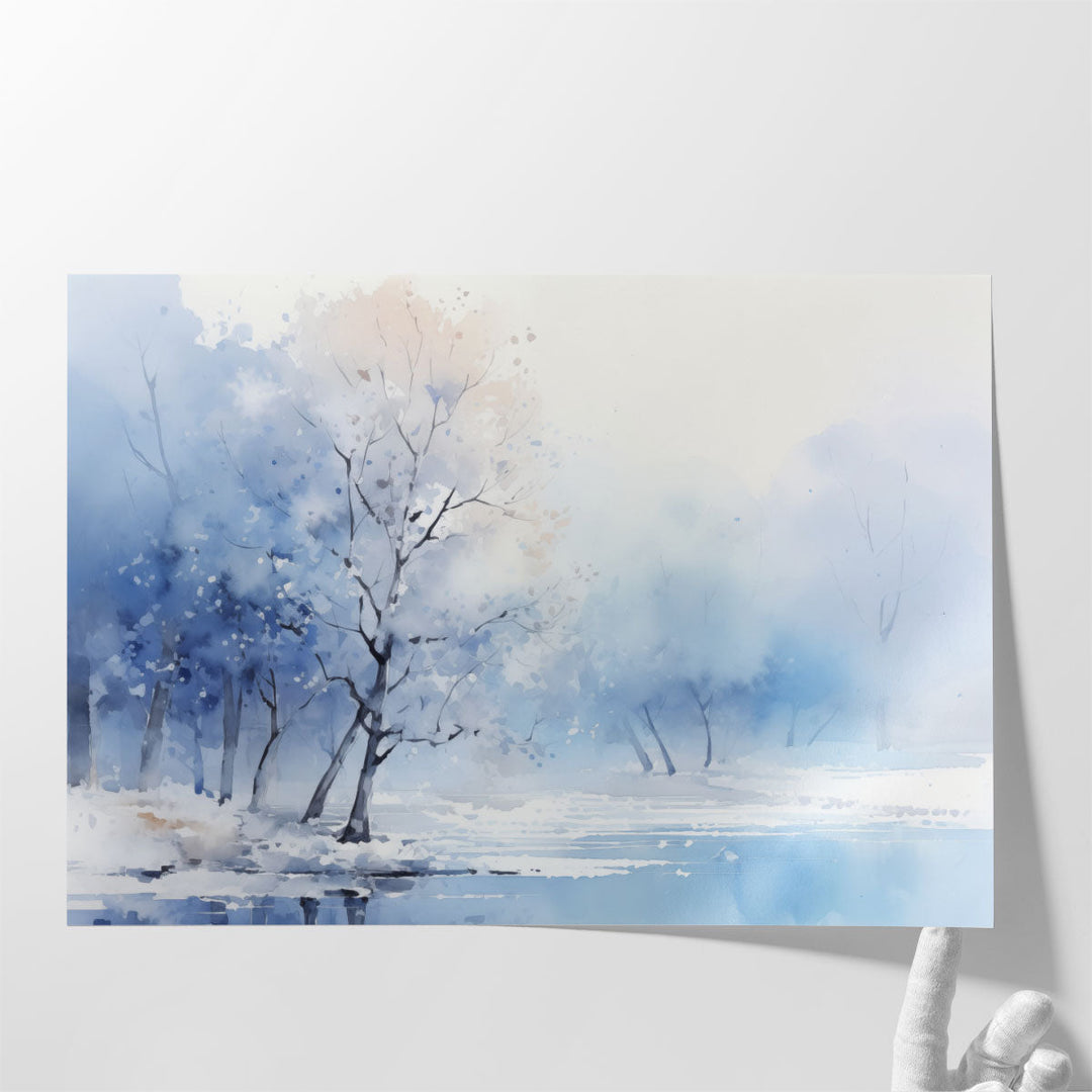 Abstract landscape canvas prints for living room