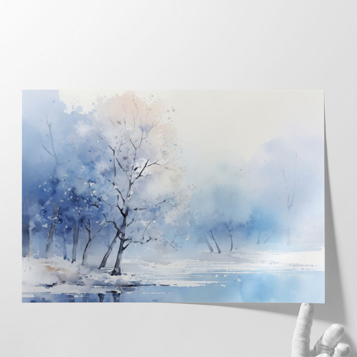 Abstract landscape canvas prints for living room