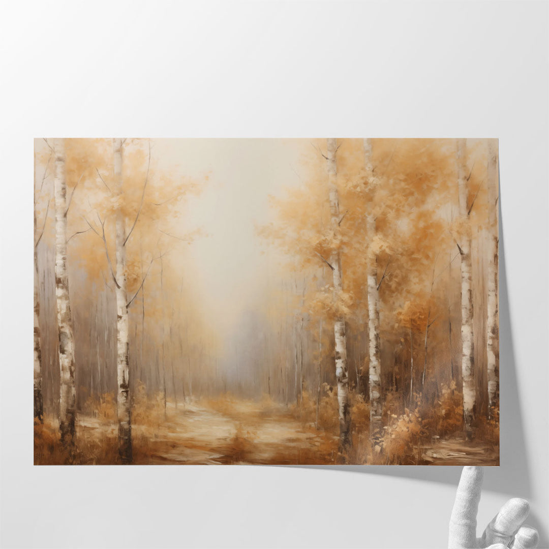 Rustic Edges of Nature - Canvas Print Wall Art
