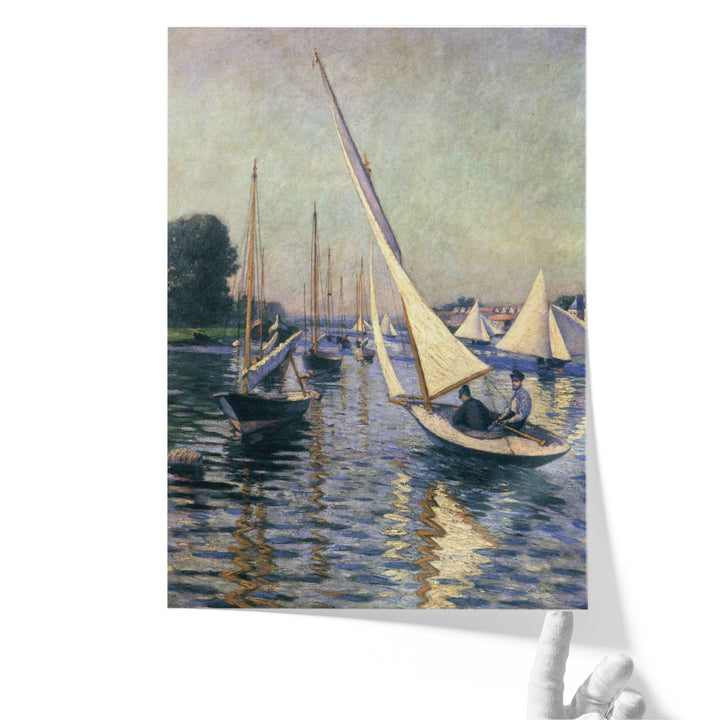 Regatta at Argenteuil, 1893 - Canvas Print Wall Art
