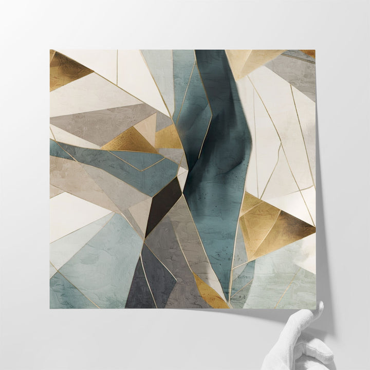 Abstract Grid 2 - Canvas Print Wall Art