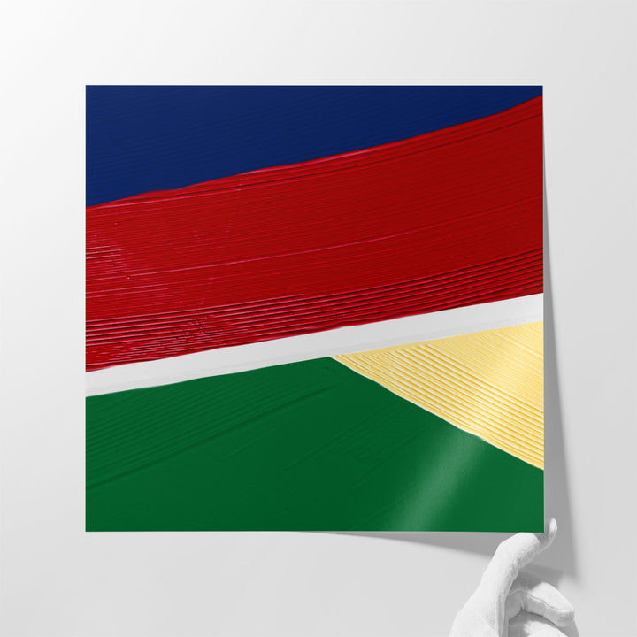 Stacked Color Square 2 - Canvas Print Wall Art