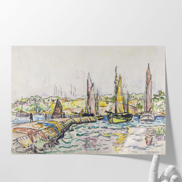 Concarneau, 1925 - Canvas Print Wall Art