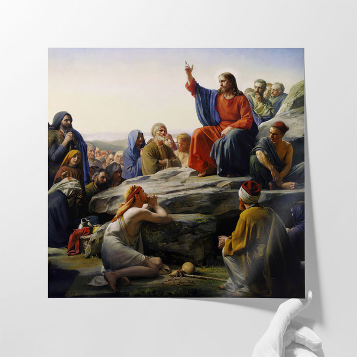 The Sermon on the Mount - Canvas Print Wall Art