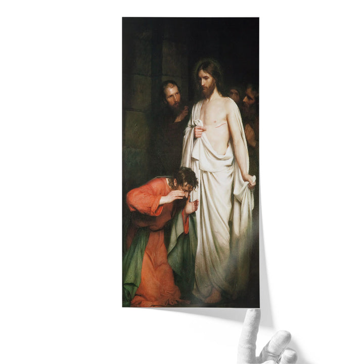 The Doubting Thomas - Canvas Print Wall Art