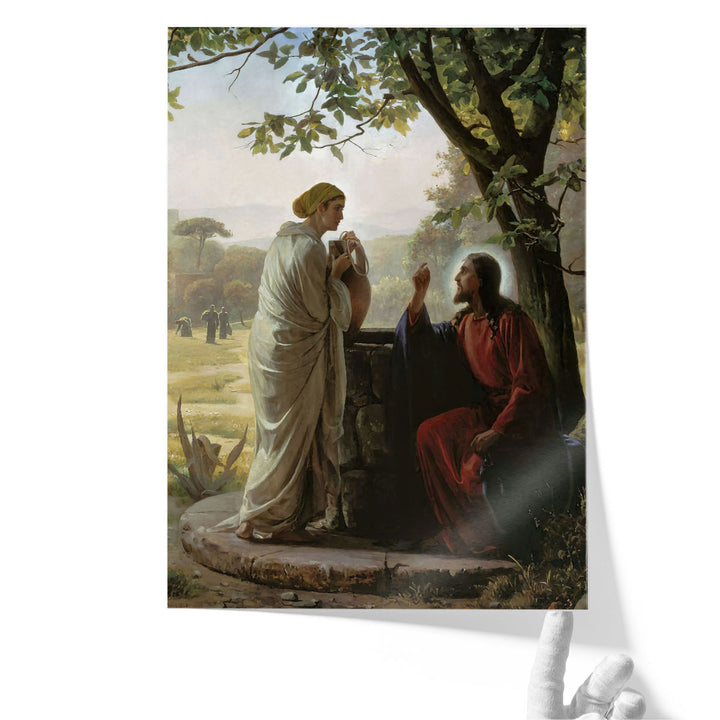 Woman at the Well - Canvas Print Wall Art