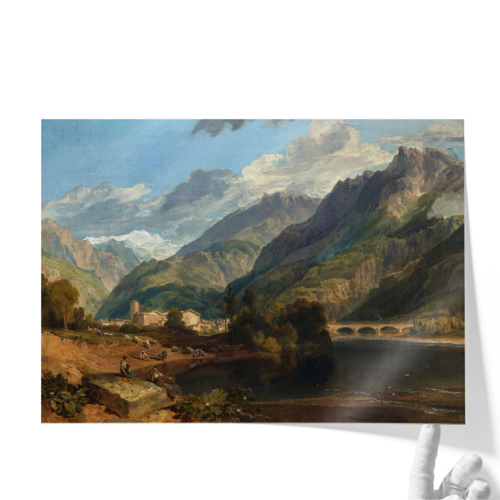 Bonneville, Savoy, 1803 - Canvas Print Wall Art