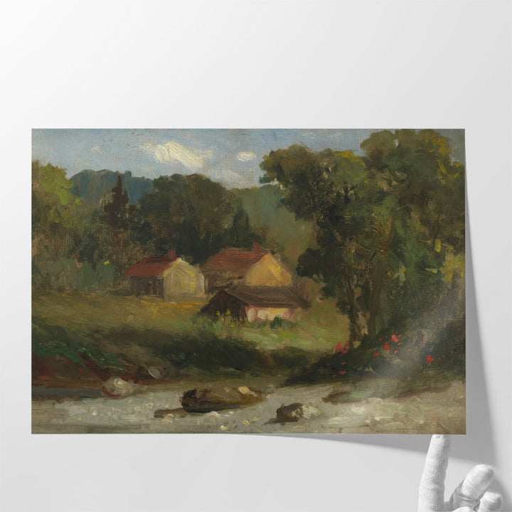 Rocky Farm, Newport - Canvas Print Wall Art