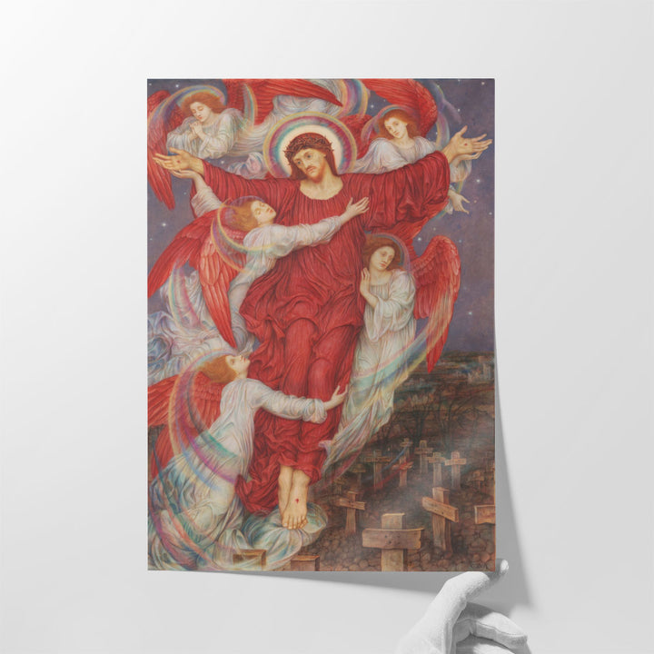 The Red Cross, 1918 - Canvas Print Wall Art