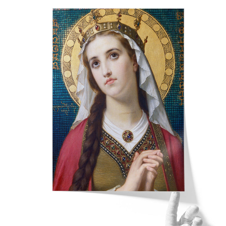 Saint Elizabeth Of Hungary, 1879 - Canvas Print Wall Art