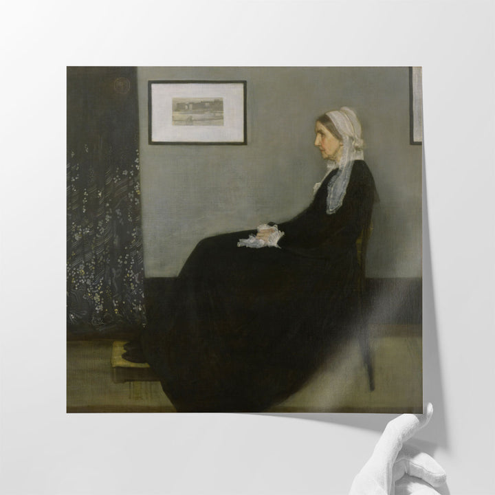 Arrangement in Grey and Black No. 1 - Canvas Print Wall Art