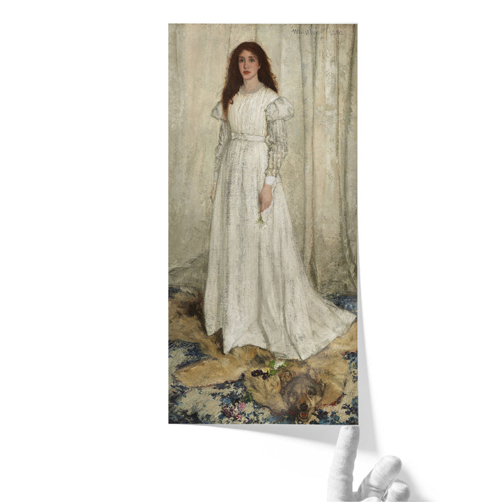 Symphony in White, No. 1, The White Girl - Canvas Print Wall Art