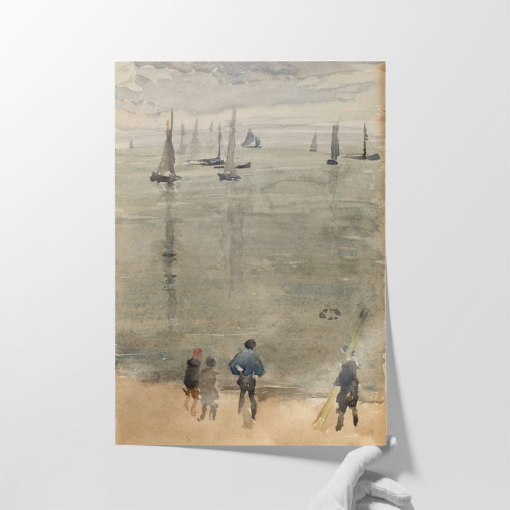 The Return of the Fishing Boats, 1885 - Canvas Print Wall Art