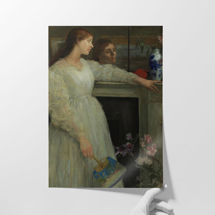 Symphony in White, No. 2 The Little White Girl - Canvas Print Wall Art