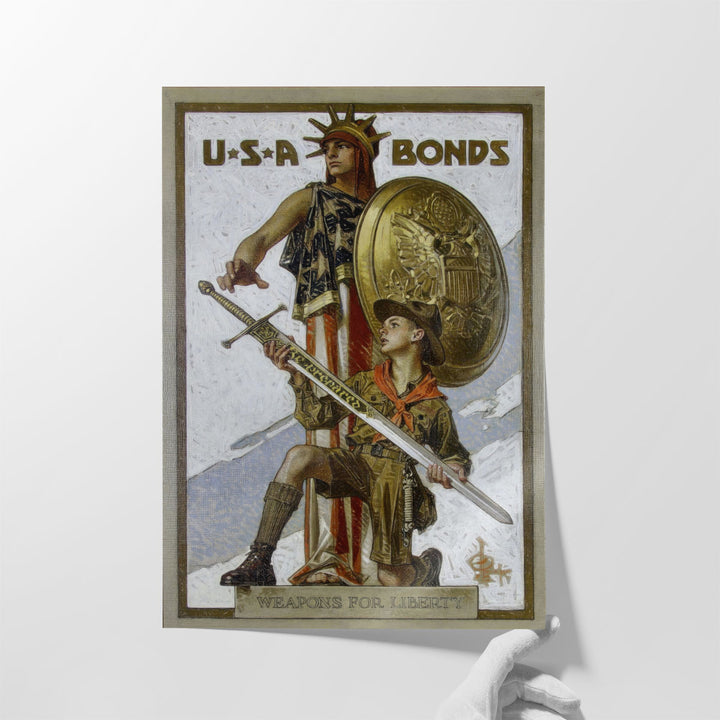 Weapons for Liberty - Canvas Print Wall Art
