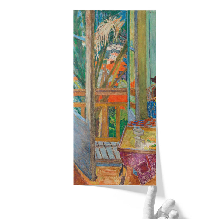 La Porte Fenetre Avec Chien, 1927 - Canvas Print Wall Art