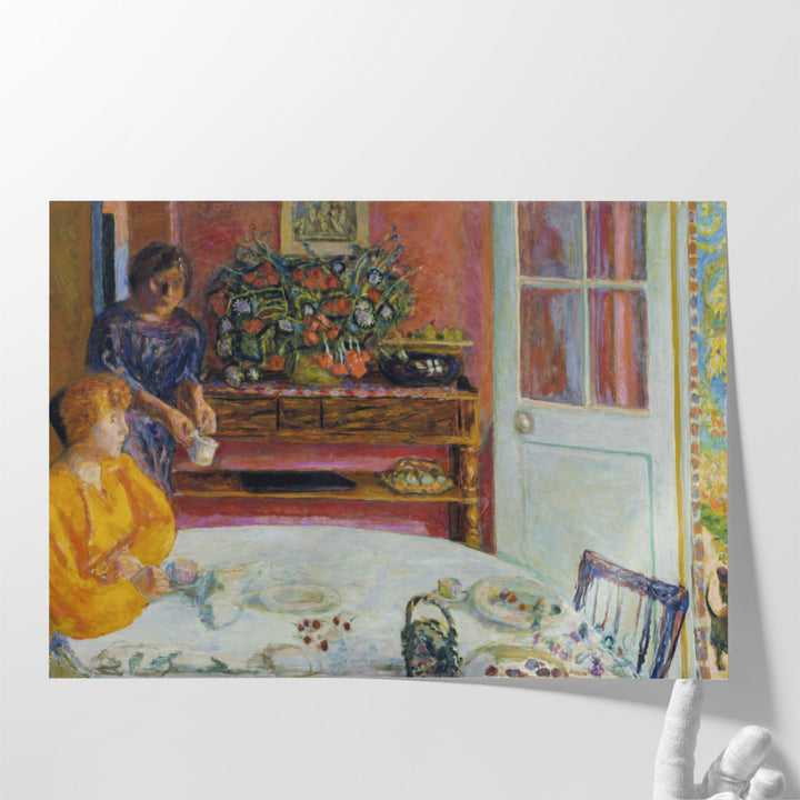 The Dining Room, Vernonnet, 1916 - Canvas Print Wall Art