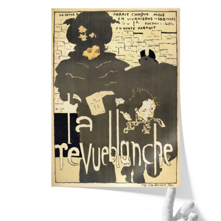 La Revue Blanche - Canvas Print Wall Art