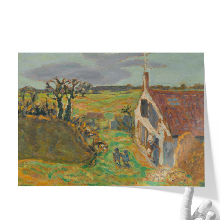 Les Deux Enfants, Vernouillet, 1909 - Canvas Print Wall Art