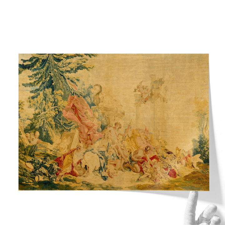 Bacchus and Ariadne From a Set of the Loves of the Gods - Canvas Print Wall Art