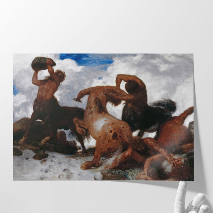 Battle of the Centaurs - Canvas Print Wall Art