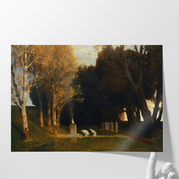 The Sacred Grove, 1882 - Canvas Print Wall Art