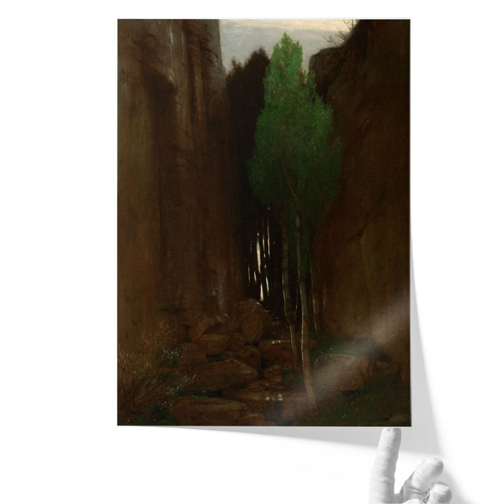 Spring in a Narrow Gorge, 1881 - Canvas Print Wall Art