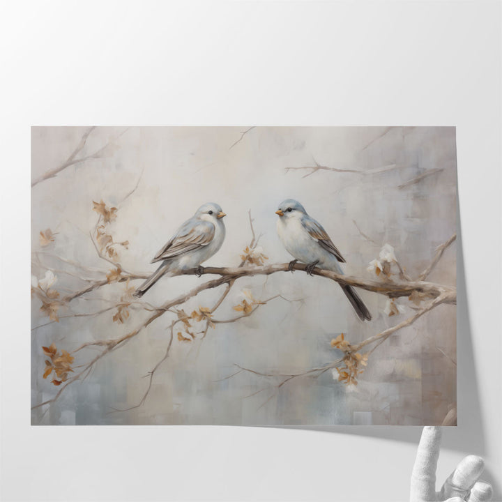 Bloomsbury Birdsong 2 - Canvas Print Wall Art