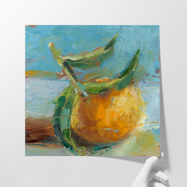 Acrylic Wall Decor for Kitchen – orange acrylic design