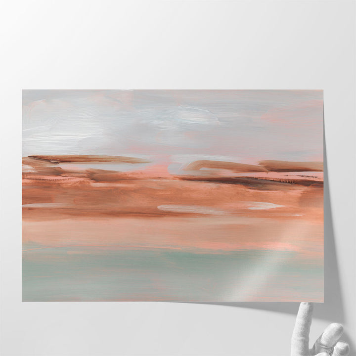Large living room art with peaceful seascape