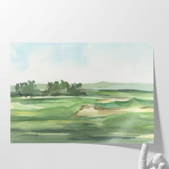 Landscape canvas wall art for hallway