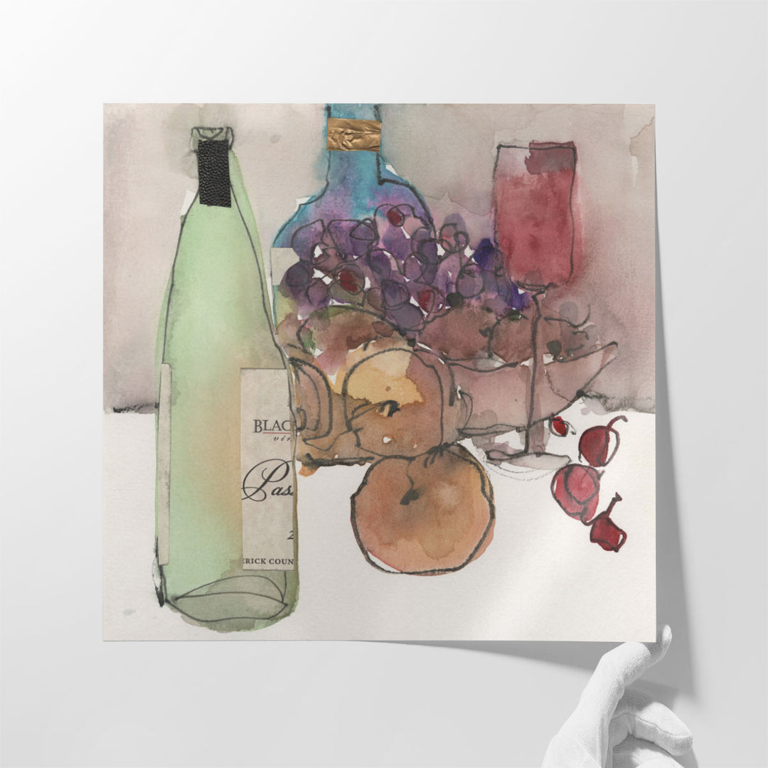 Large Kitchen Wall Art Decor fruit collage