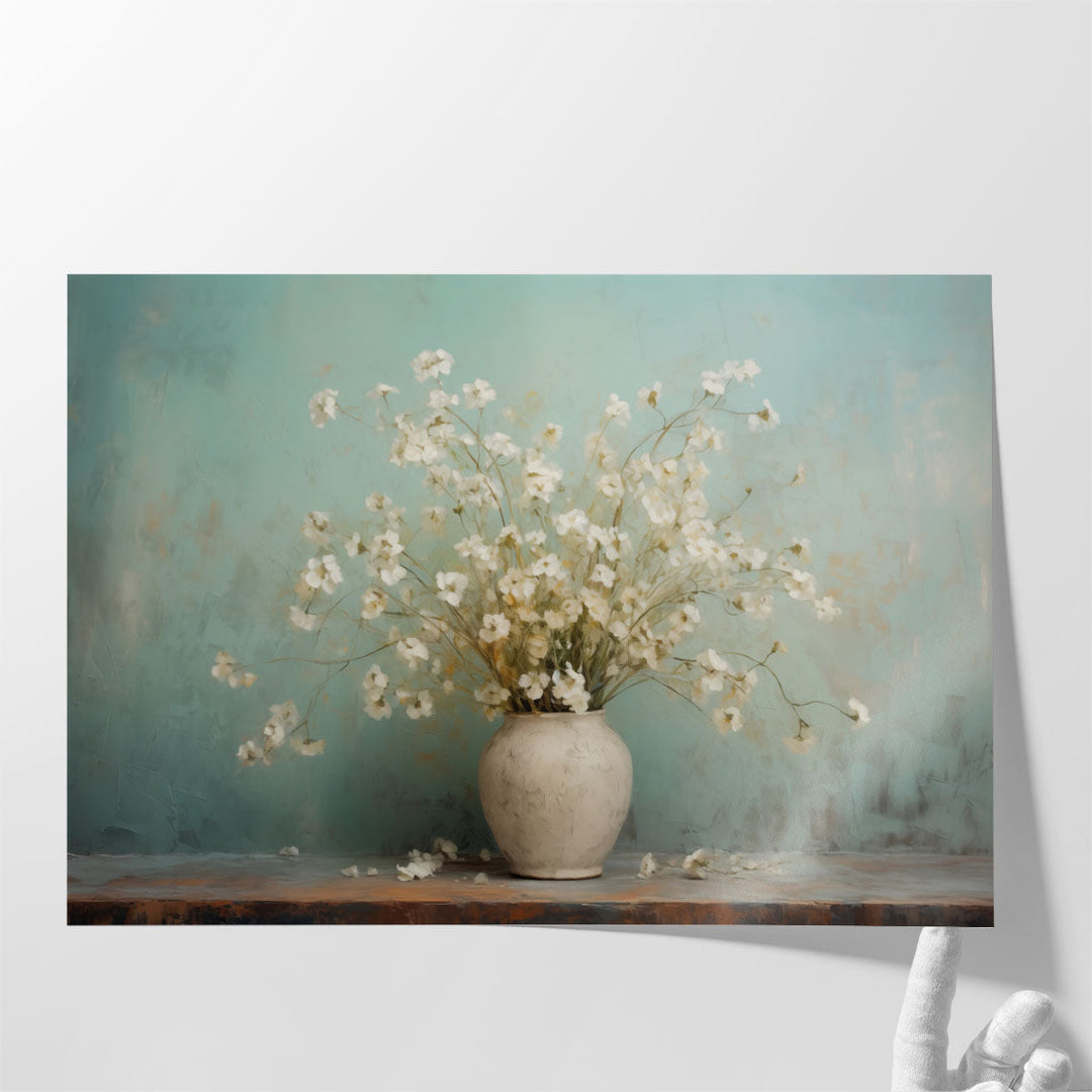 Ethereal Baby's Breath - Canvas Print Wall Art