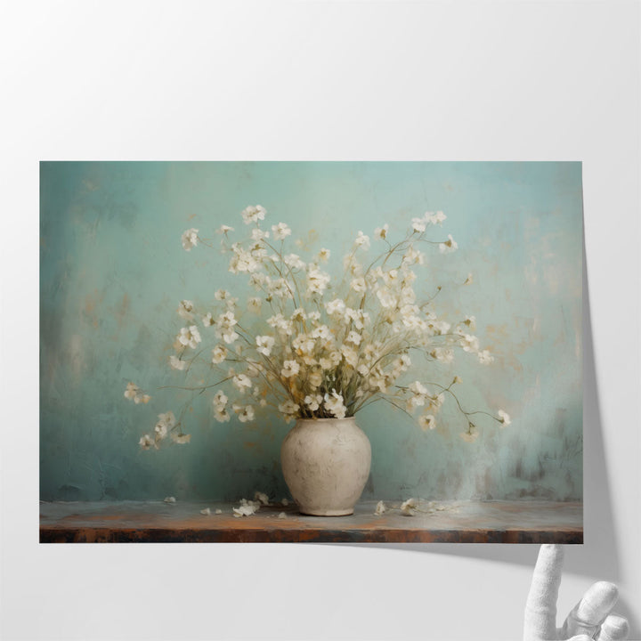 Ethereal Baby's Breath - Canvas Print Wall Art