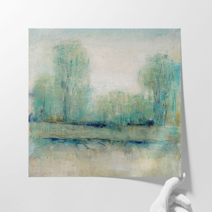 Impressionist landscape canvas home decor
