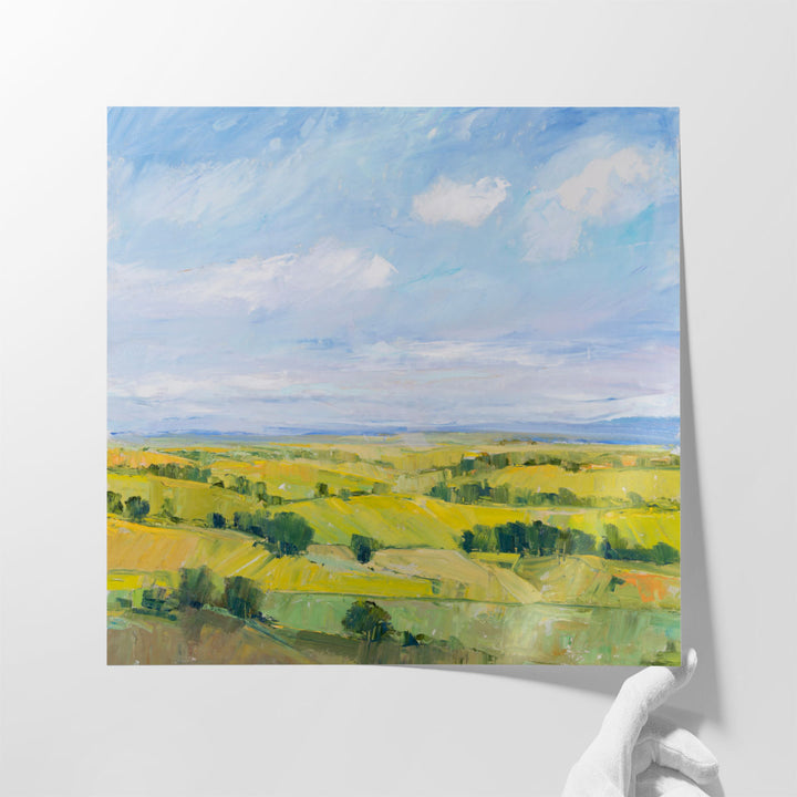 Artwork for living room with serene landscape