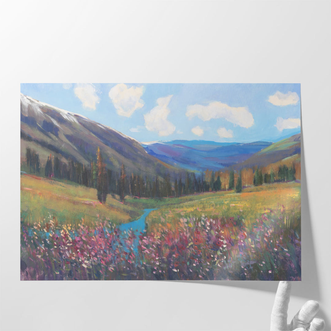 Large landscape canvas art for bedroom décor