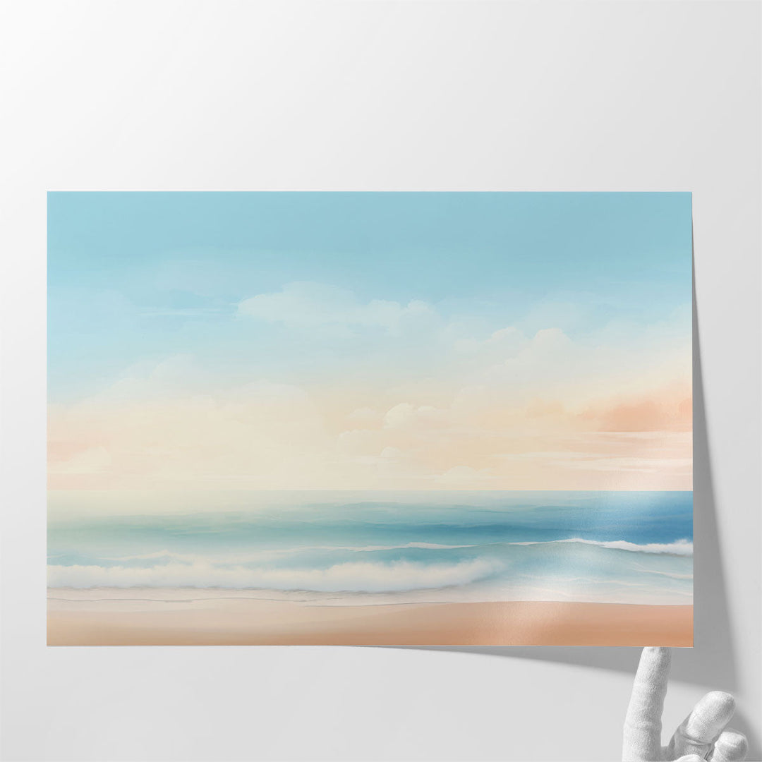 Artwork for living room featuring sunrise scene