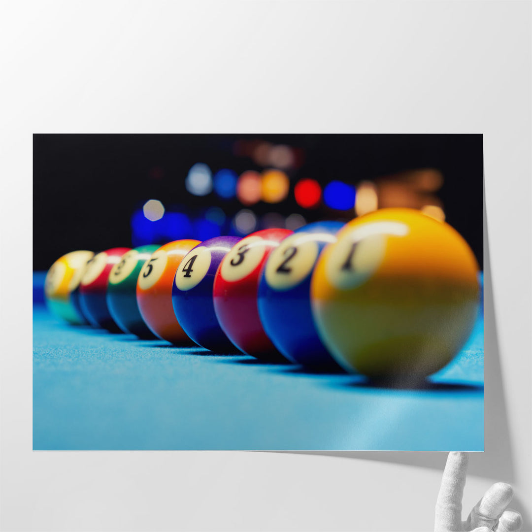 Pool Game Wall Decor for Living Room focal piece