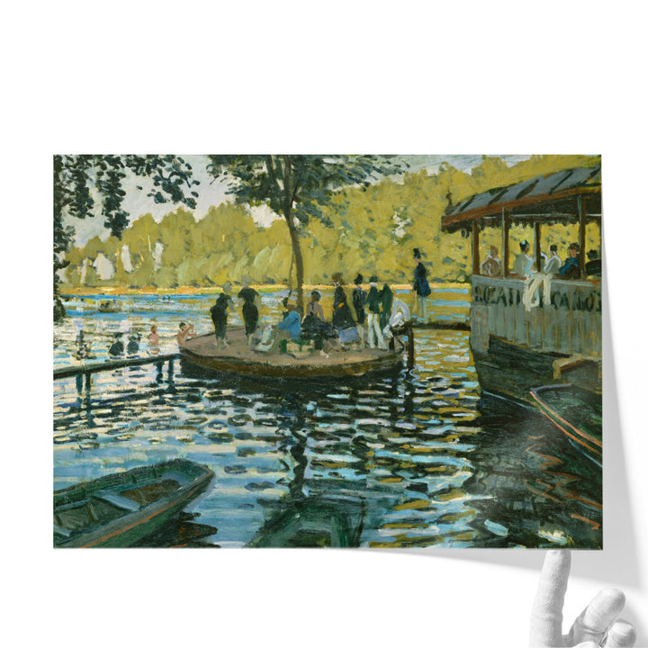 La Grenouillere, 1869 - Canvas Print Wall Art