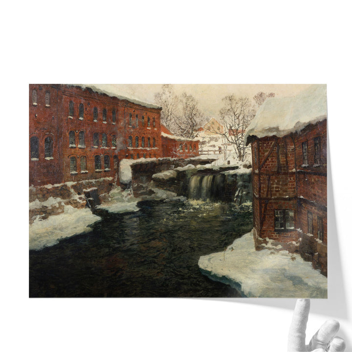 Mill Scene - Canvas Print Wall Art