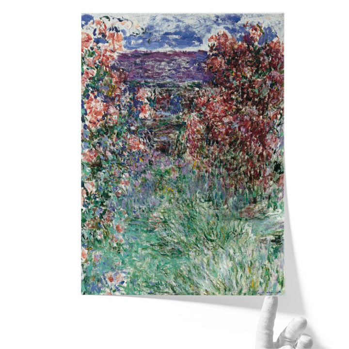 The House among the Roses, 1925 - Canvas Print Wall Art