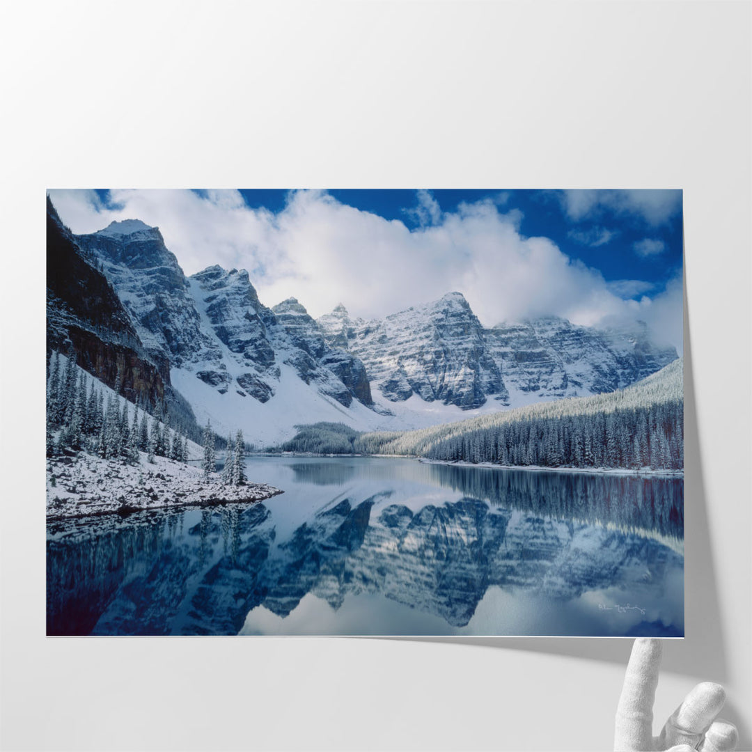 Scenic landscape canvas print for living room wall