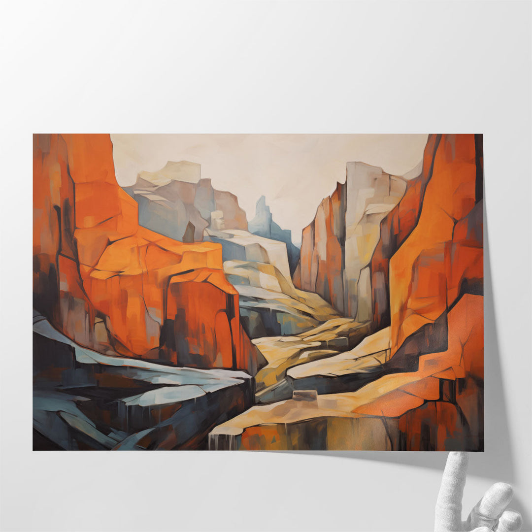 Rocky Realms - Canvas Print Wall Art