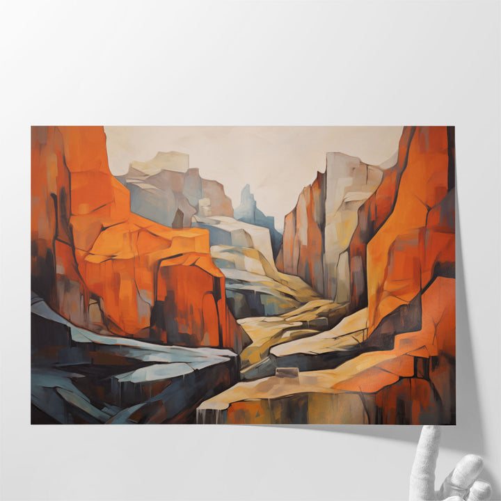 Rocky Realms - Canvas Print Wall Art