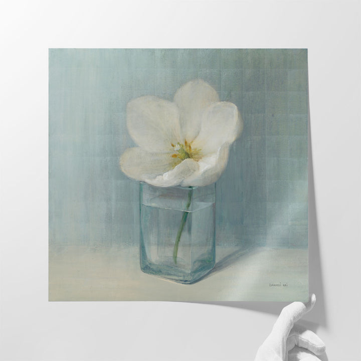 Elegant spring bloom art transforming space